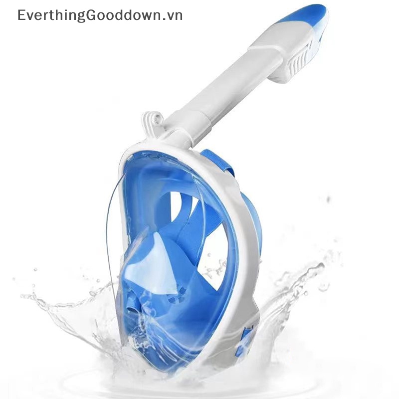 Everthinggood Mặt Nạ Lặn Chống Sương Mù Kèm Giá Đỡ Camera Dưới Nước Dành Cho Người Lớn
