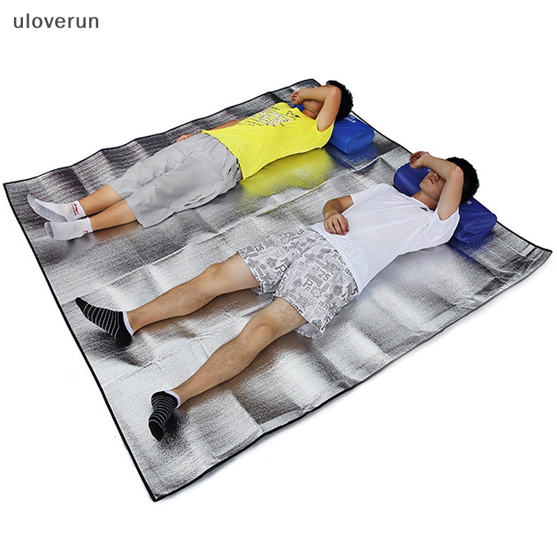 Thảm Lót Lều Cắm Trại Bằng Lá Nhôm EVA Chống Thấm Gấp Gọn Tiện Lợi