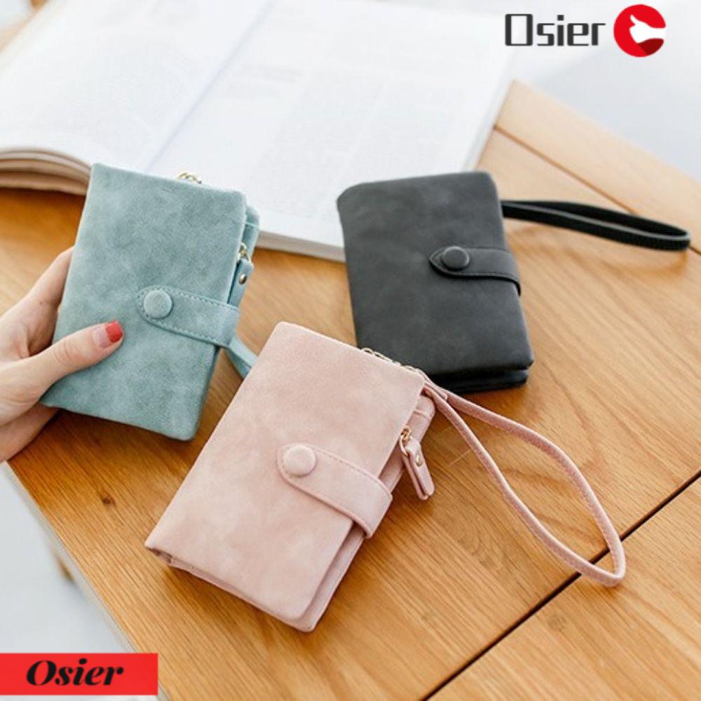 OSIER1 Ví Gấp Ba Khúc Phong Cách Hàn Quốc