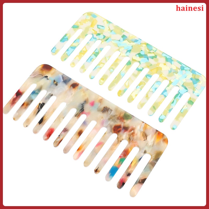 Set 2 Lược Nhựa Tạo Kiểu Tóc Cho Nữ