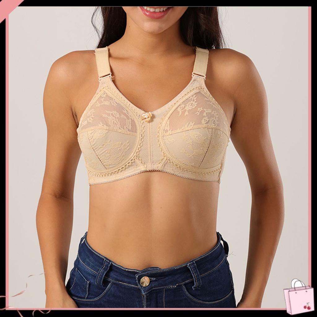 {Soltweter} Áo lót Mỏng Xuyên Thấu Không Gọng Màu Trơn Hỗ Trợ Ngực Mỏng Không Gọng Có Thể Điều Chỉnh Dây Đeo Cho Nữ