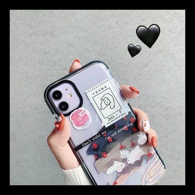 Ốp Điện Thoại Mềm Trong Suốt Chống Sốc Cho Iphone 7 Xsmax xr 12 11 13 6 x 8