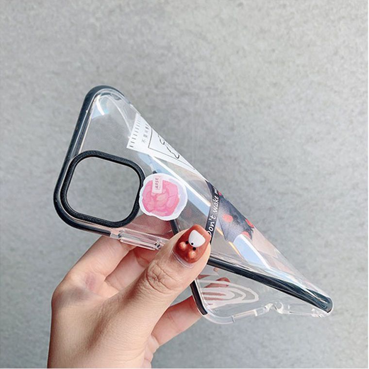 Ốp Điện Thoại Mềm Trong Suốt Chống Sốc Cho Iphone 7 Xsmax xr 12 11 13 6 x 8