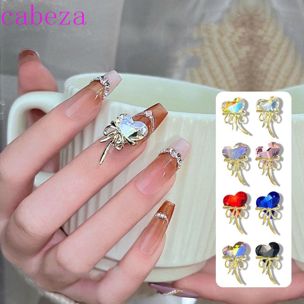 CABEZA Set 5 Phụ Kiện Đính Trang Trí Móng Tay Nghệ Thuật