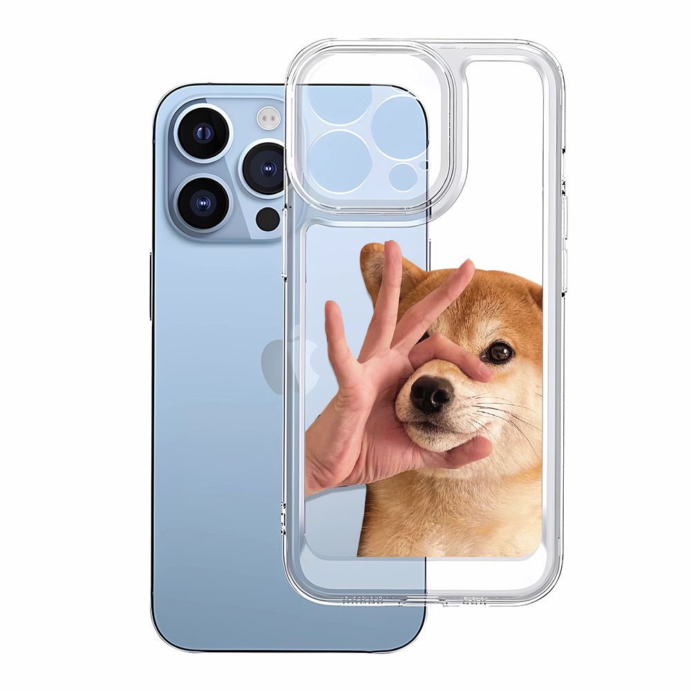 Ốp Điện Thoại Dẻo Họa Tiết Hoạt Hình Chú Chó Dễ Thương Chống Bụi Bẩn Cho iPhone 12 8117iPhone14Promax 13 PMM4