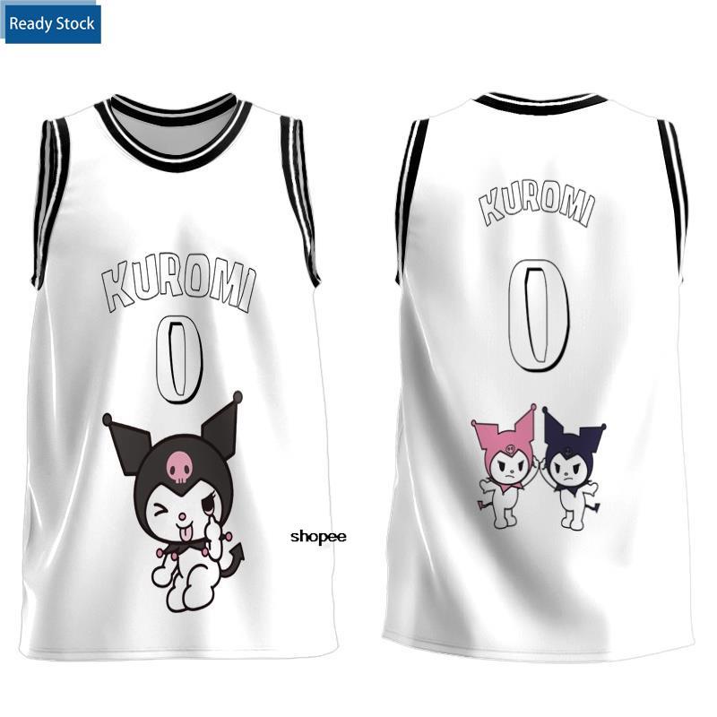 Đồng phục bóng rổ dễ thương kuromi sanrio vest jersey