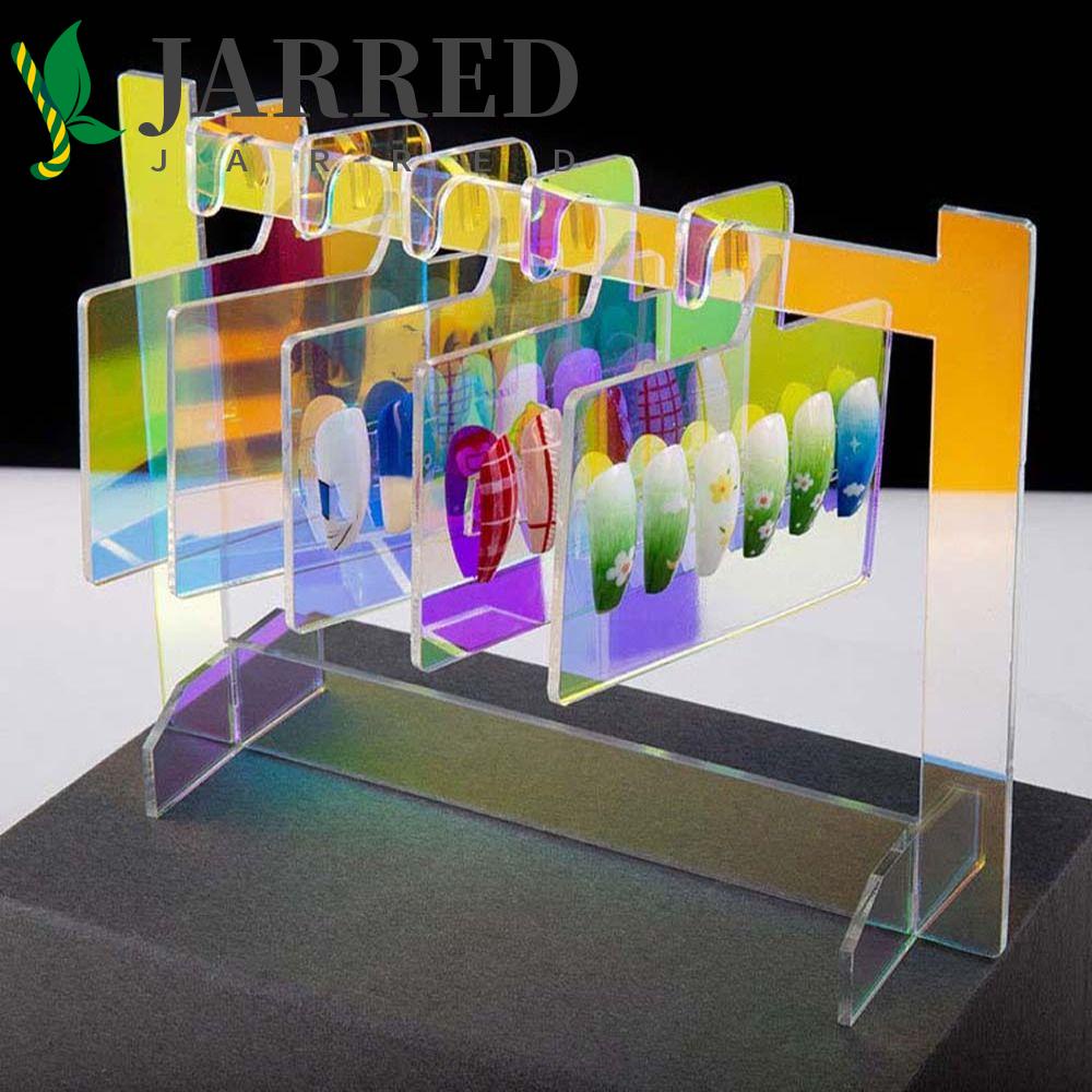 JARRED Giá Đỡ Trưng Bày Móng Tay Nghệ Thuật Tiện Lợi Dành Cho Nữ