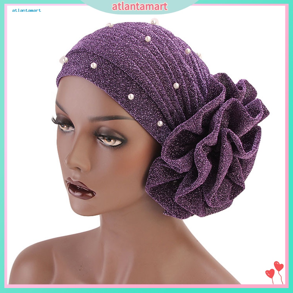 Túi Đựng Đồ Dùng Cao Cấp Tiện Dụng| Mũ Trùm Đầu Đính Hoa Và Ngọc Trai Giả Thời Trang Cho Nữ