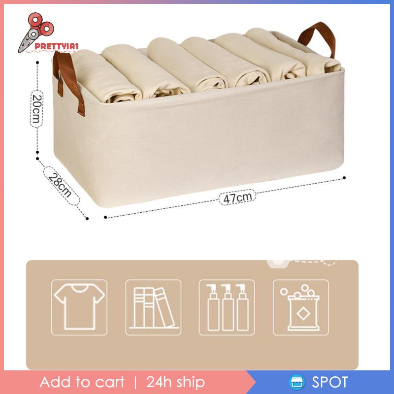 Hộp Đựng Đồ Giặt Có Thể Gấp Gọn Tiện Dụng Cho Tủ Quần Áo / Kệ Sách