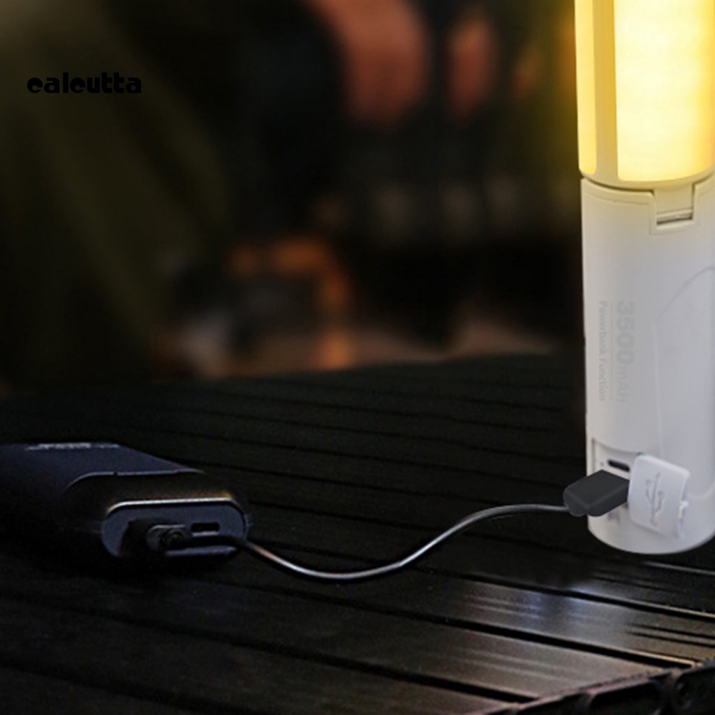 1 Bộ Đèn Cắm Trại Chống Nước Có Thể Gấp Lại Độ Sáng Cao