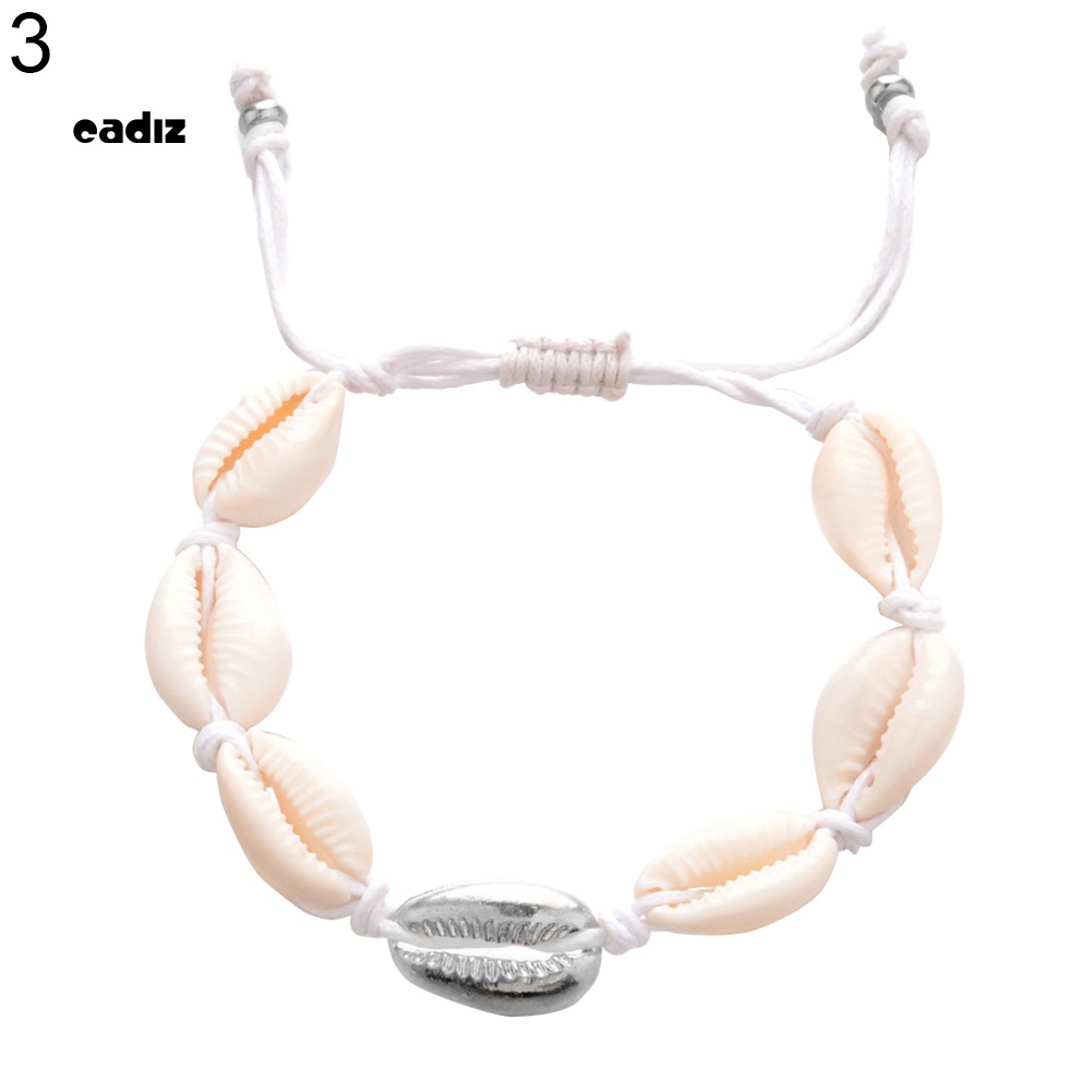 Vòng Đeo Chân Họa Tiết Vỏ Sò Thời Trang Dành Cho Nữ