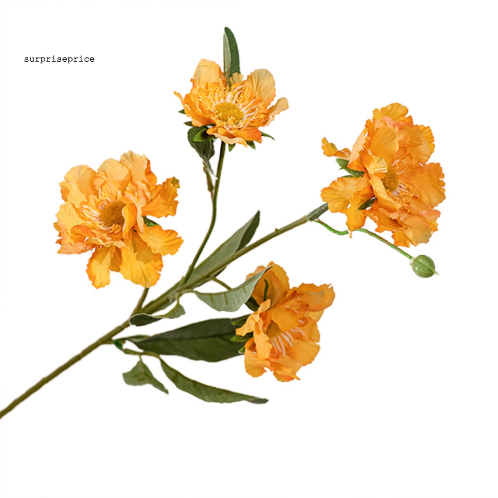 1 Bông Hoa Cúc Nhân Tạo Bằng Vải Dùng Cho Trang Trí Tiệc Cưới DIY