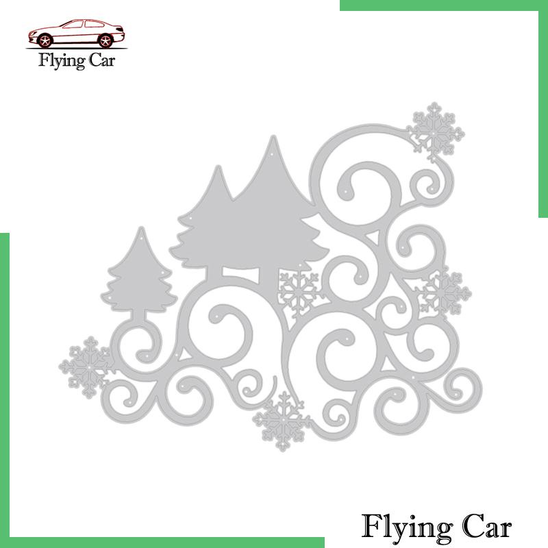 Khuôn Cắt Giấy Kim Loại Trang Trí Chủ Đề Giáng Sinh