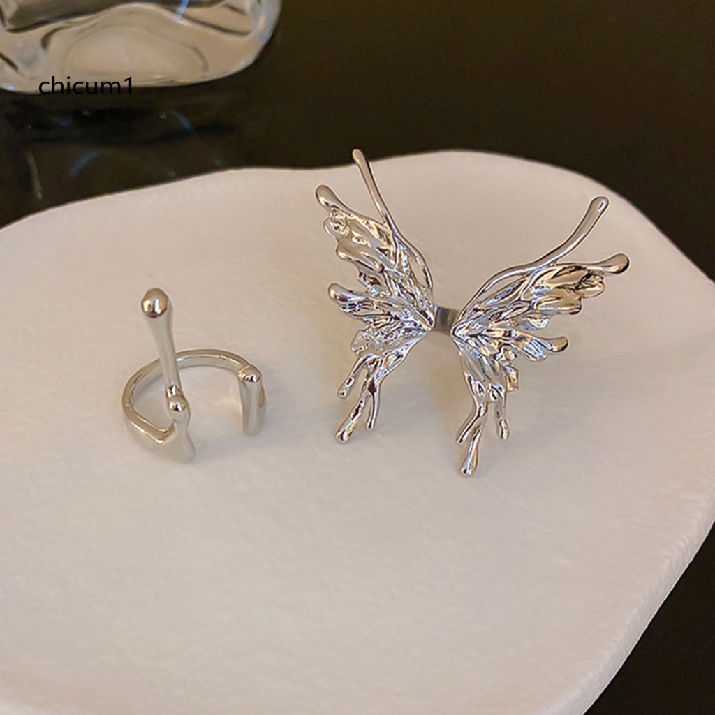 Nhẫn Hở Hình Bướm Có Thể Điều Chỉnh Kích Cỡ