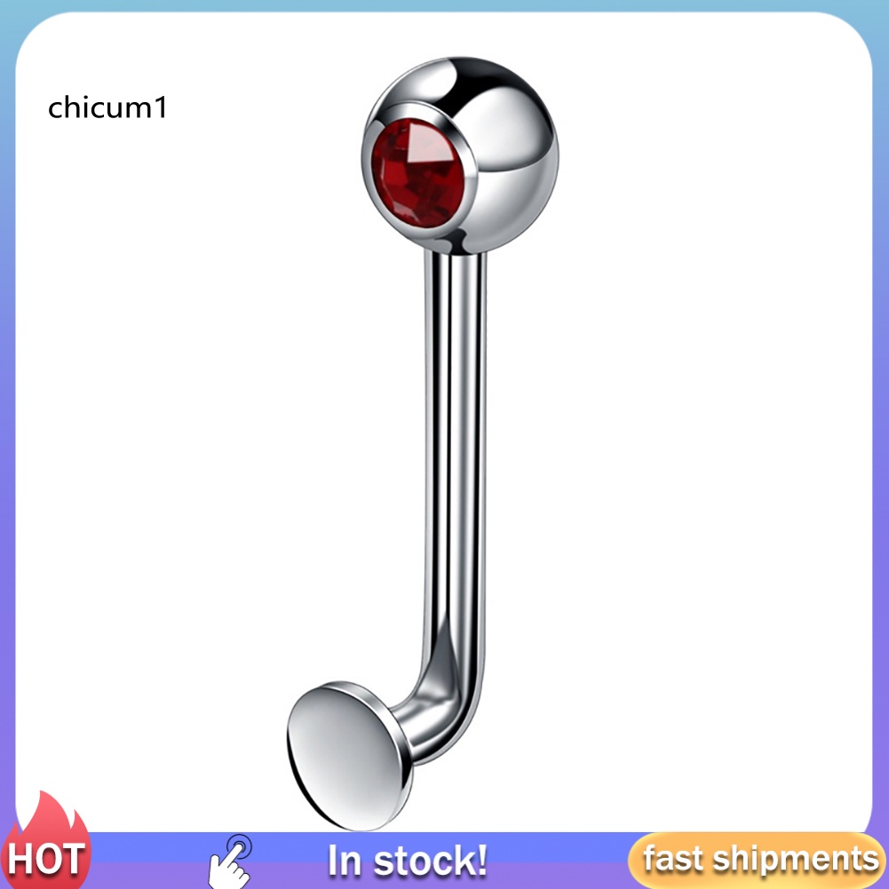 1 Khuyên Xỏ Cơ Thể Thời Trang Bằng Thép Không Gỉ