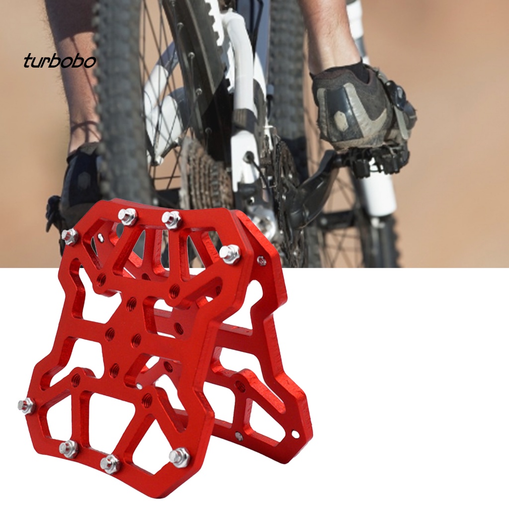 Set 2 Bàn Đạp Bằng Hợp Kim Nhôm Chống Mòn Thông Dụng Cho Xe Đạp Leo Núi