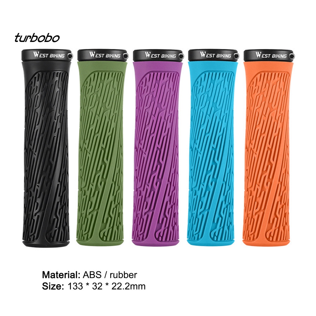 1 Cặp Bọc Tay Lái Xe Đạp Bằng Cao Su Mềm Chống Trượt Chống Thấm Nước