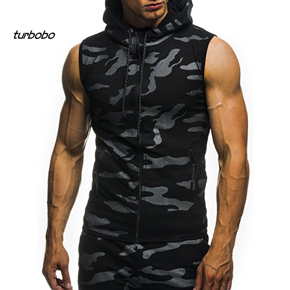 Áo Hoodie Sát Nách Phối Lưới Họa Tiết Rằn Ri Thời Trang Mùa Hè Cho Nam