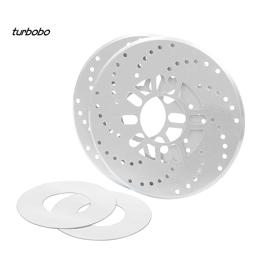 Set 2 Vỏ Bọc Bảo Vệ Phanh Đĩa Bằng Nhôm Thông Dụng Cho Xe Đua Turbo