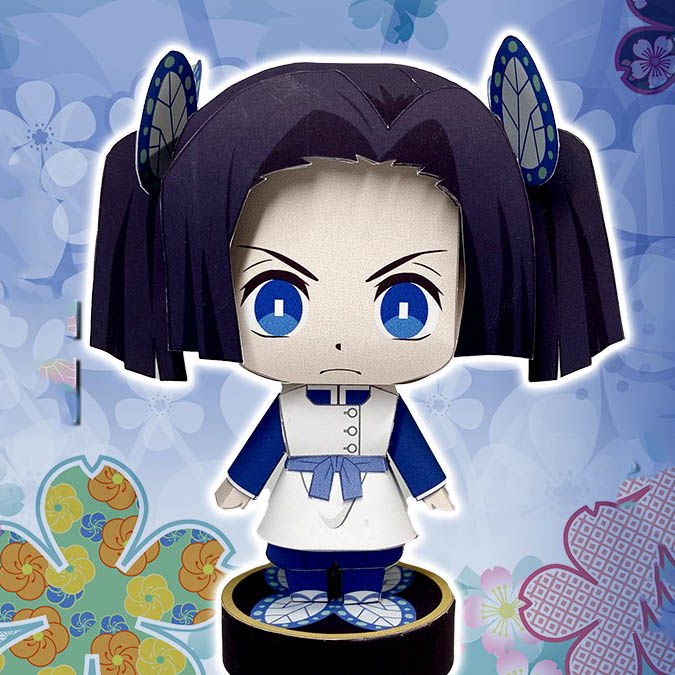 Mô hình giấy anime Kanzaki Aoi Ver.2 [Demon slayer/Kimetsu no Yaiba]