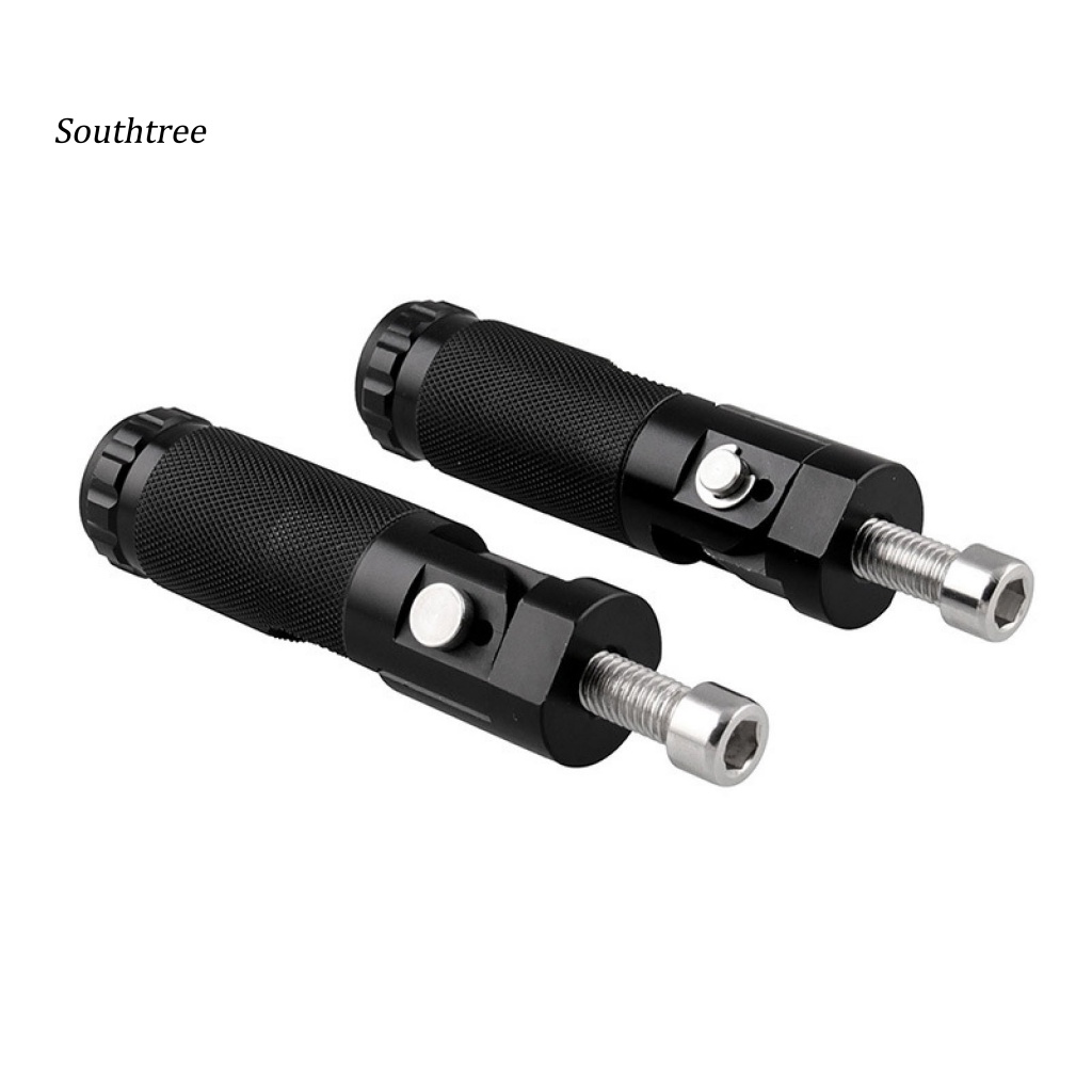 Bộ 2 Bàn Đạp Hợp Kim Nhôm Hình Chữ I Gấp Gọn Được Kích Thước 8mm Dành Cho Xe Mô Tô / Xe Đạp