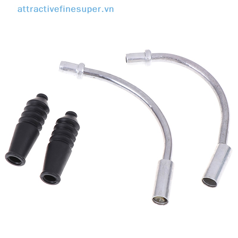Afs Set 2 Ống Uốn Dây Phanh Xe Đạp Leo Núi Hình Chữ V