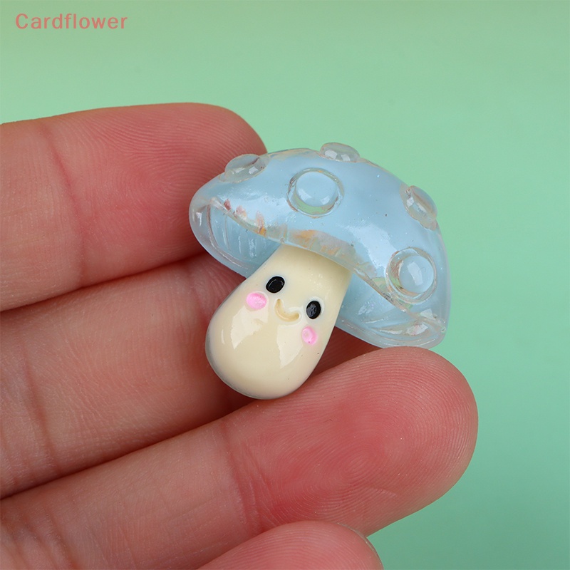 Bộ 5 Đồ Trang Trí Tóc Hình Nấm Bằng Resin Thủ Công Dành Cho Trẻ Em Mới