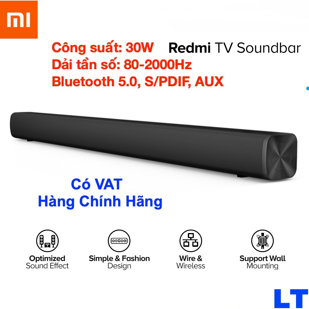 Loa Thanh Bluetooth  30W không dây Xiaomi Redmi TV Soundbar- CHÍNH HÃNG - Full Box