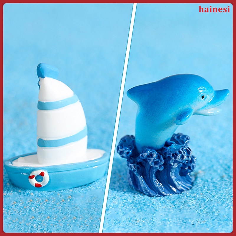 Set 6 Miếng Dán Trang Trí Nhà Cửa Hình Bãi Biển