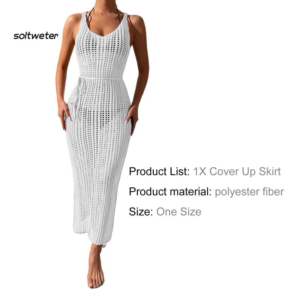 Đồ Bơi Che Phủ Toàn Thân Không Tay Hở Lưng Thiết Kế Xuyên Thấu Gợi Cảm Cho Nữ