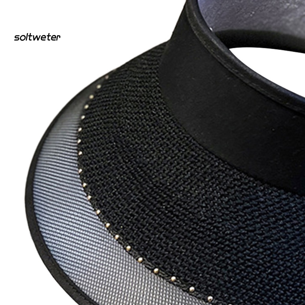 Mũ Lưỡi Trai Nửa Đầu Chống Nắng Chống Rơi Chống Tia UV Nhỏ Gọn Tiện Dụng