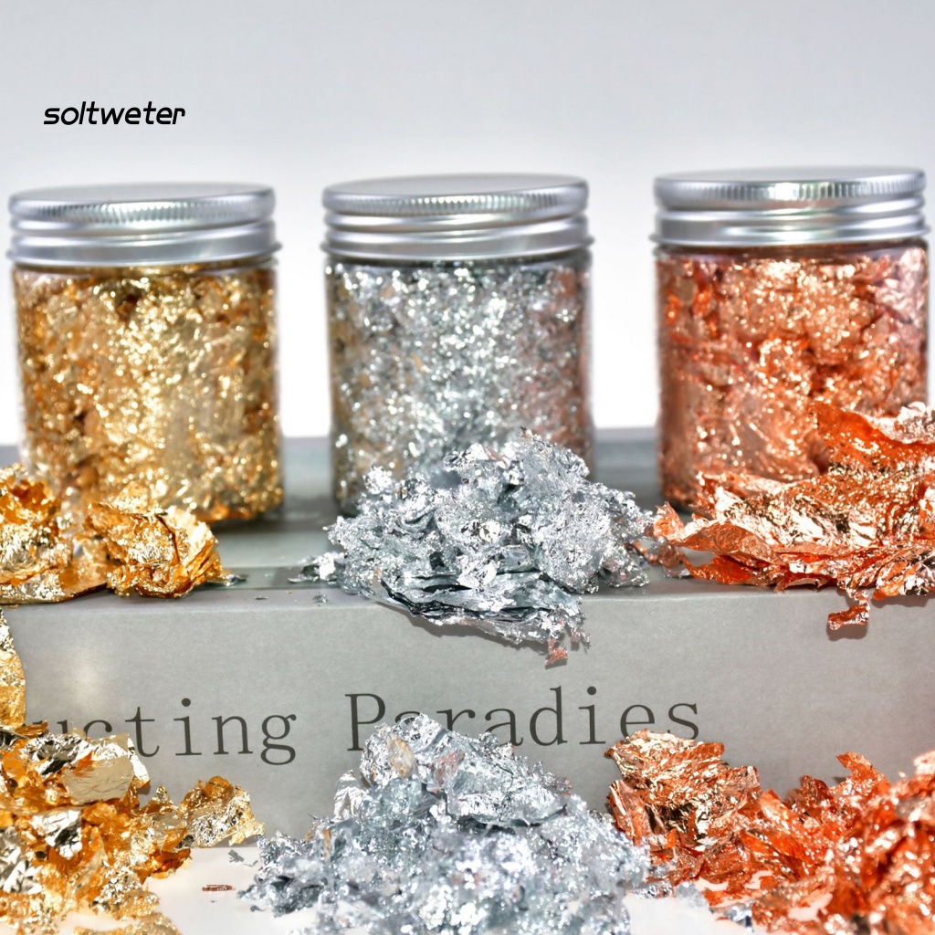 Giấy Foil Vàng Siêu Mỏng Dùng Vẽ Móng DIY 3 Màu Tùy Chọn