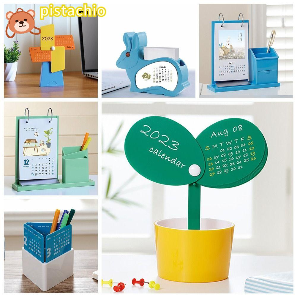 PISTA Giá Đỡ Bút Bằng Nhựa 2 Trong 1 Sáng Tạo 2023