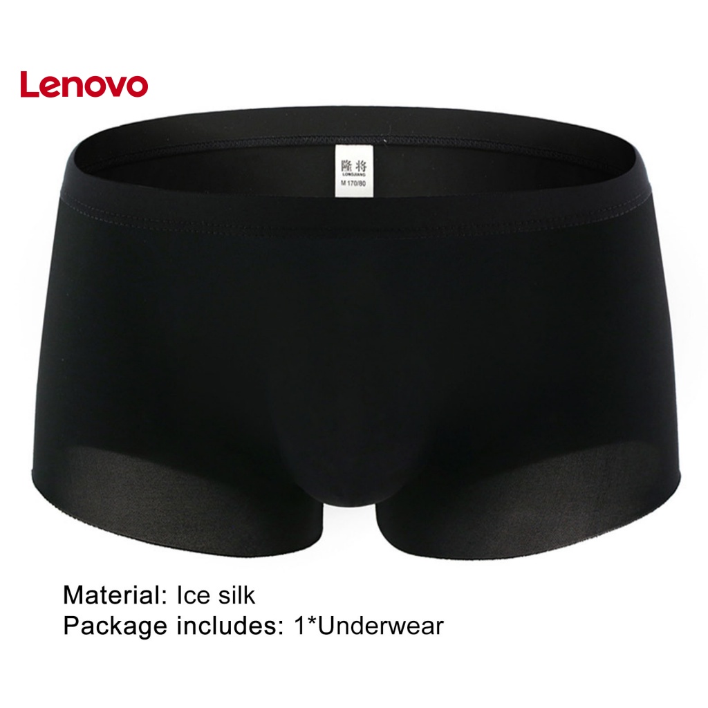 Quần Lót Boxer Lụa Không Đường May Họa Tiết Hoa Hướng Dương Cho Nam