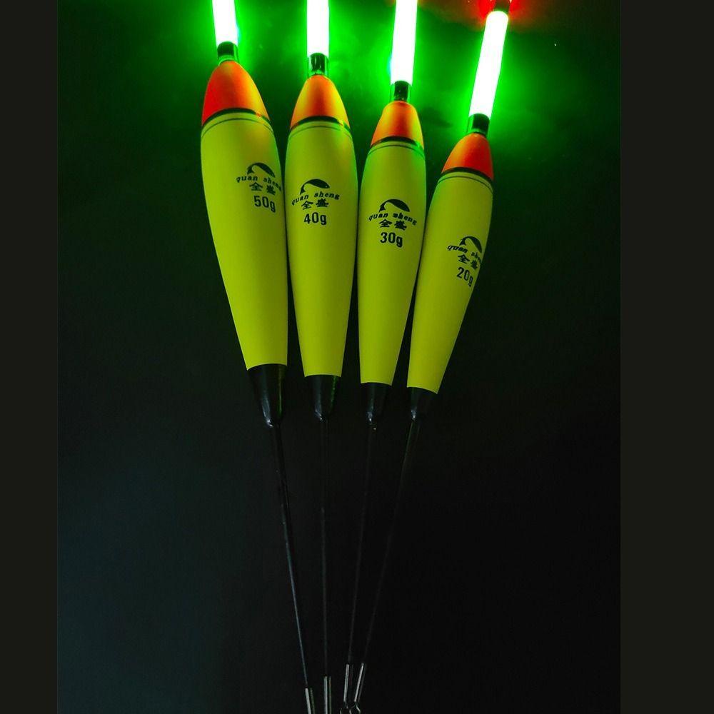 SUYO Phao Câu Cá Nổi Bằng EVA Phát Sáng Trong Đêm Mới 20g 30g40g 50g