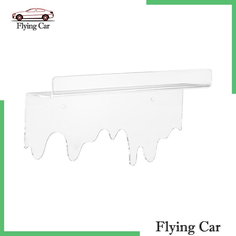 Kệ Nhựa Acrylic Trong Suốt 12 "Gắn Tường Đựng Sách Cho Bé