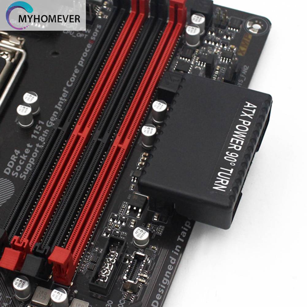 Cáp KếT NốI NguồN ĐiệN ATX 24 Pin Sang 90 Độ 24Pin