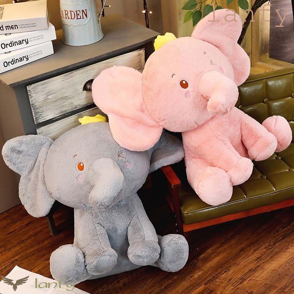 LANFY Voi Nhồi Bông Mềm Mại Xinh Xắn Dành Cho Bé