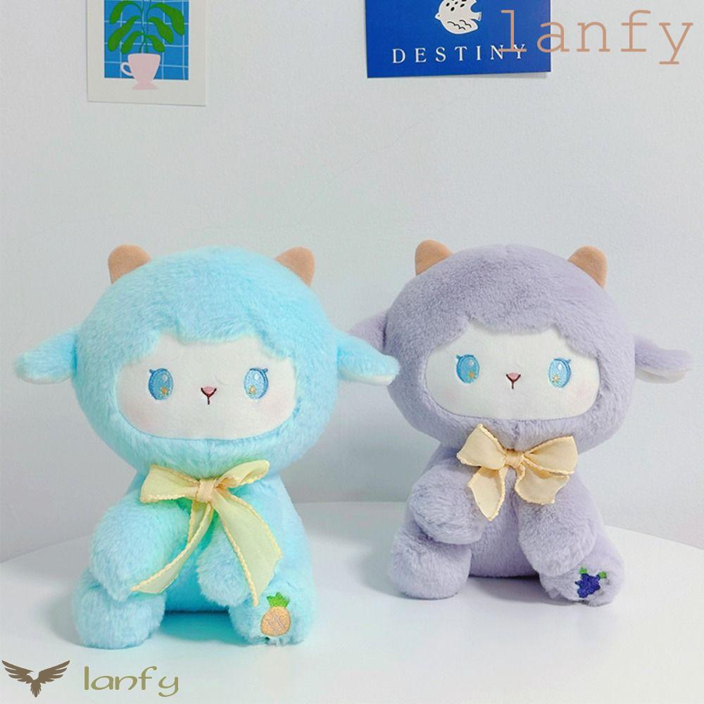 LANFY Cừu Nhồi Bông Dễ Thương Dùng Làm Quà Tặng Cho Bé