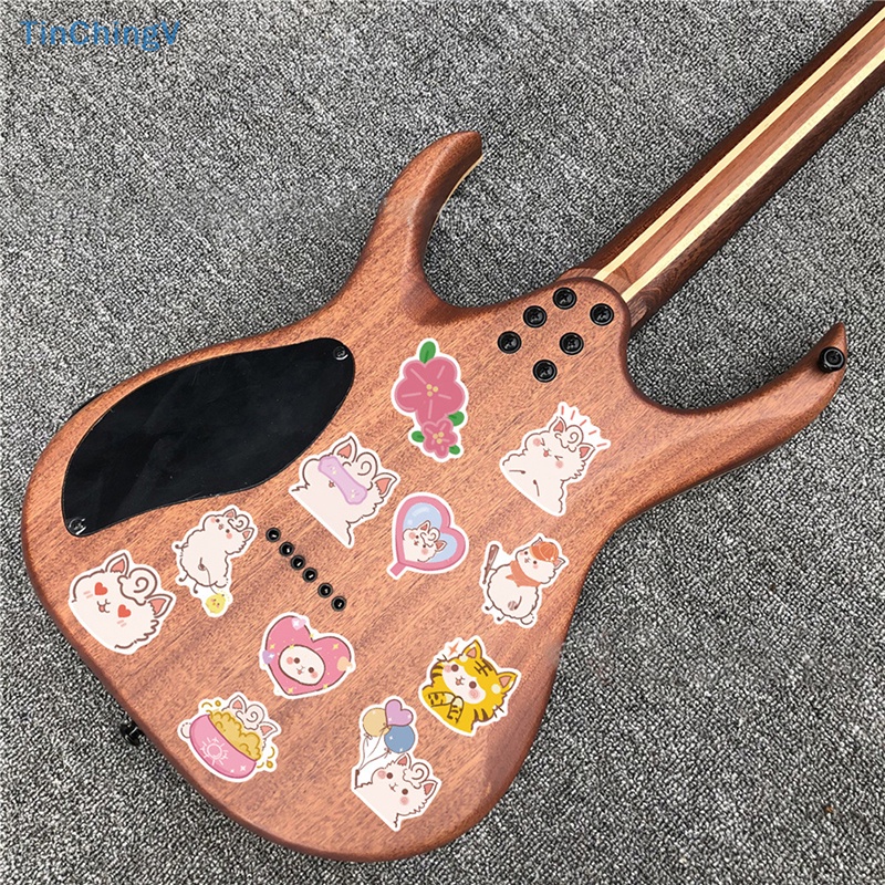 Bộ 50 Miếng Dán Trang Trí Xe Hơi / Guitar / Laptop Họa Tiết Lạc Đà Hoạt Hình Dễ Thương