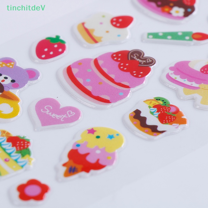 [TinchitdeV] Set 10 Tấm Bọc Bong Bóng Hình Que Kem Hoạt Hình Dành Cho Trẻ Em Đi Học [Hàng Mới]