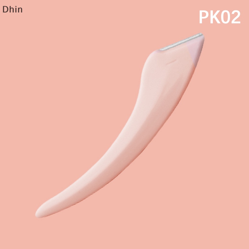 [Dhin] 1/2/3pcs Eyebrow Trimming Eyebrow Face Razor For Women Eyebrow Scissors With Comb Brow Trimmer Scraper COD