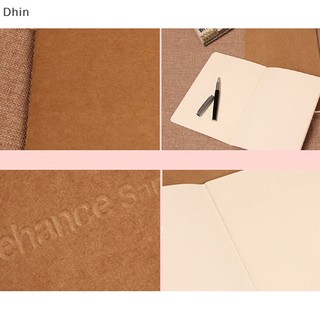 [Dhin] Kraft paper notebook blank notepad book vintage journal notebooks COD