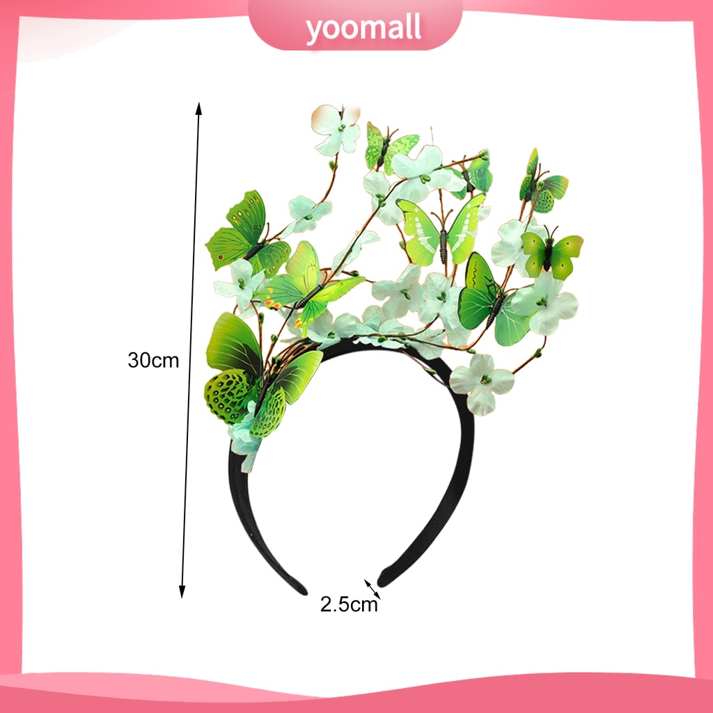 Cài Tóc Hình Bướm Ba Chiều Bằng Nhựa Sáng Tạo