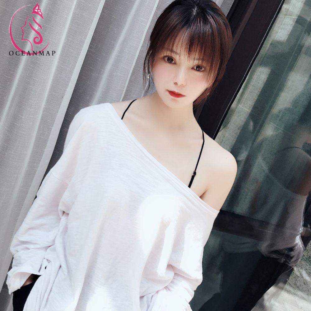 OCEANMAP Dây Đeo Vai Mỏng Co Giãn Chống Trượt Thời Trang Mùa Hè