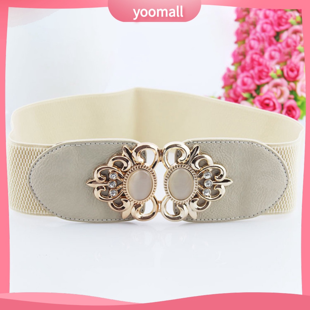 Thắt Lưng Polyester Bản Rộng Có Khóa Cài Co Giãn Tốt Phù Hợp Cho Định Hình Cơ Thể