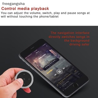 [FREG] Wireless Bluetooth Remote Kit Button Car Motorcycle Steering Wheel Music Player Controller FDH