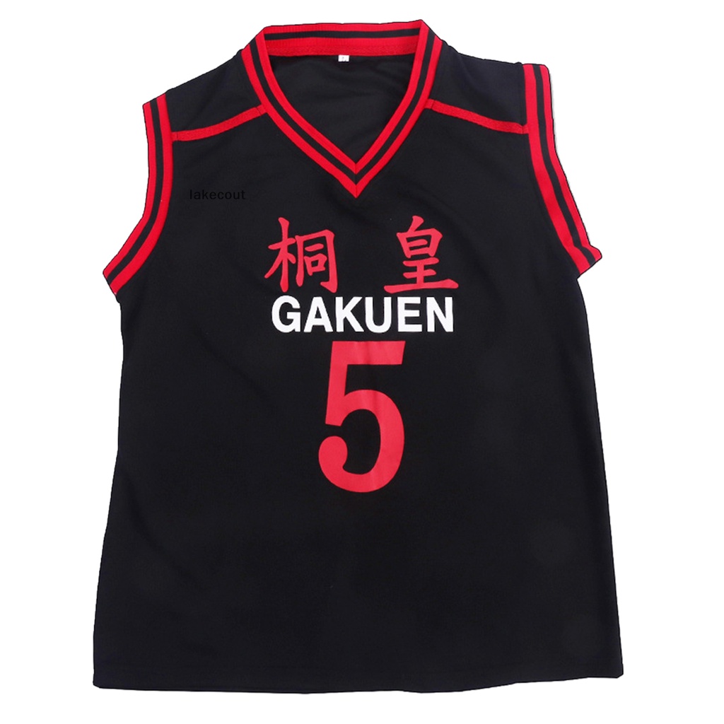 Áo Thun Bóng Rổ In Họa Tiết anime Kuroko 'S basketball tung emperor