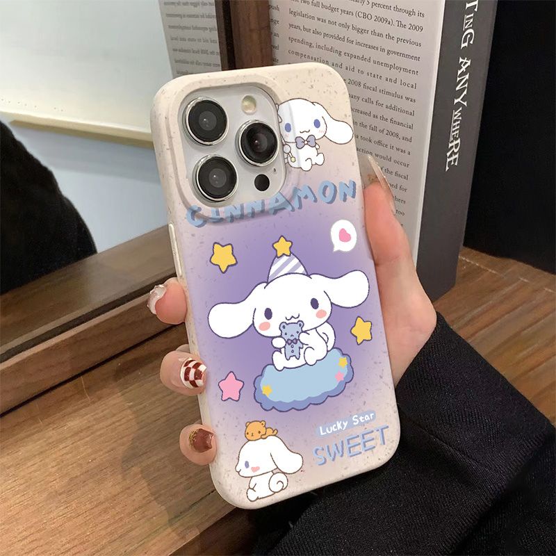 Ốp Điện Thoại Mềm Chống Sốc In Hình Chú Chó Cinnamon Cho Iphone 8 11 14 Pro Plus 7 1213 max