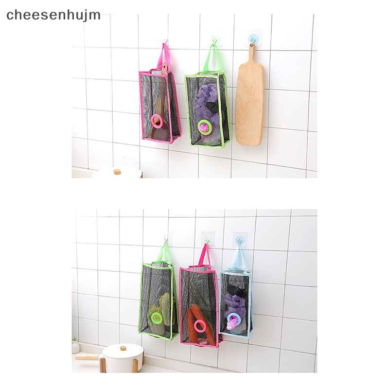 Giá Treo Túi Rác Bằng Nhựa Gắn Tường Tiện Dụng Cho Nhà Bếp